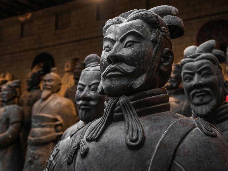 <p>Guerrieri di terracotta, Xi An</p>